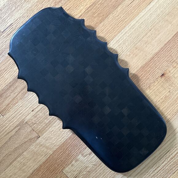 Dan Drehobl 19”x10” solid wood checkerboard Charcuterie Cutting Board Skateboard